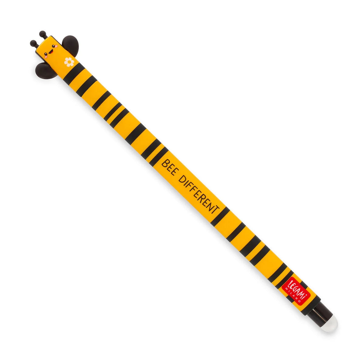 Legami Erasable Pen Black Ink - Bee Different