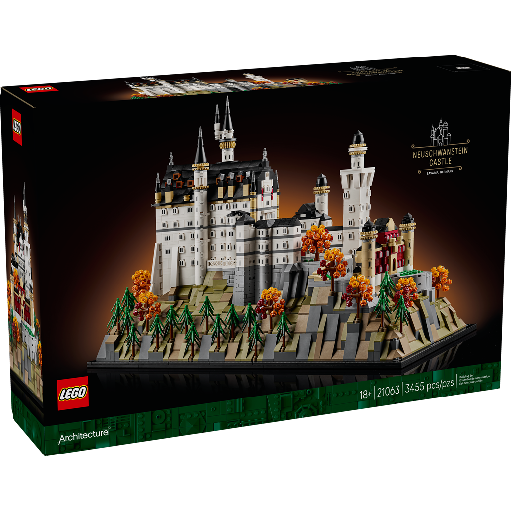 Lego Architecture Neuschwanstein Castle