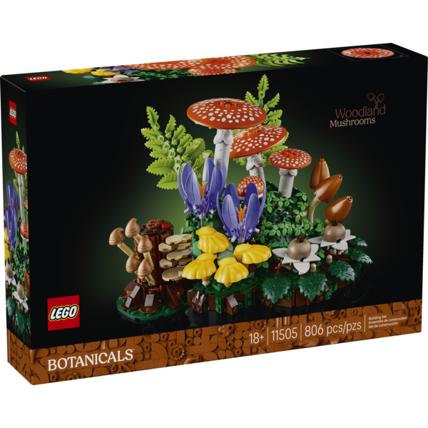 Lego Botanicals Woodland Mushrooms