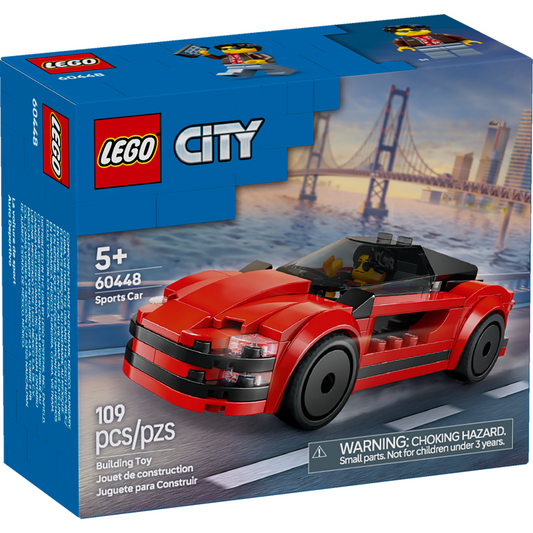 Lego City Red Sports Car