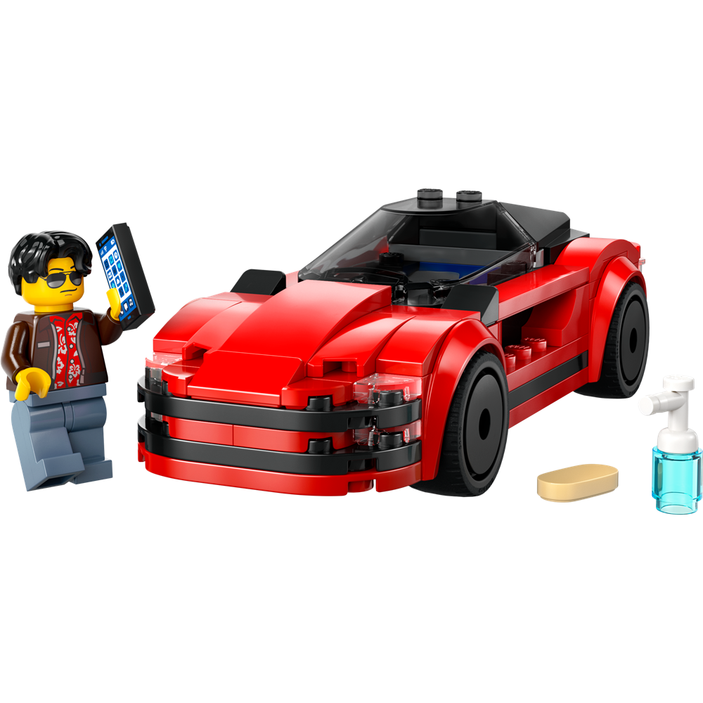 Lego City Red Sports Car