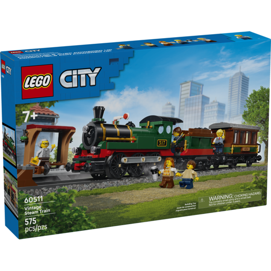 Lego City Vintage Steam Train