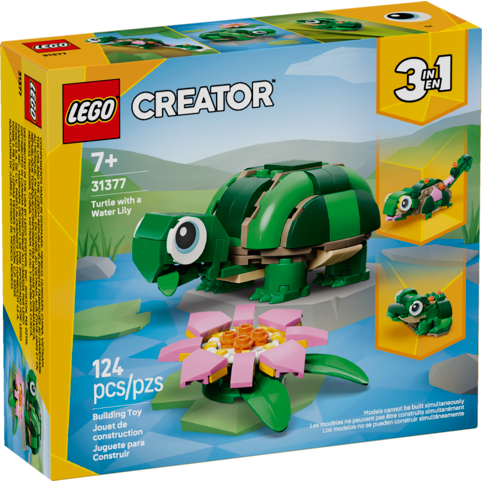 Lego Creator 3 in 1 Turtle with a Water Lily