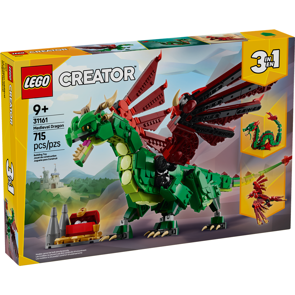 Lego Creator Medieval Dragon