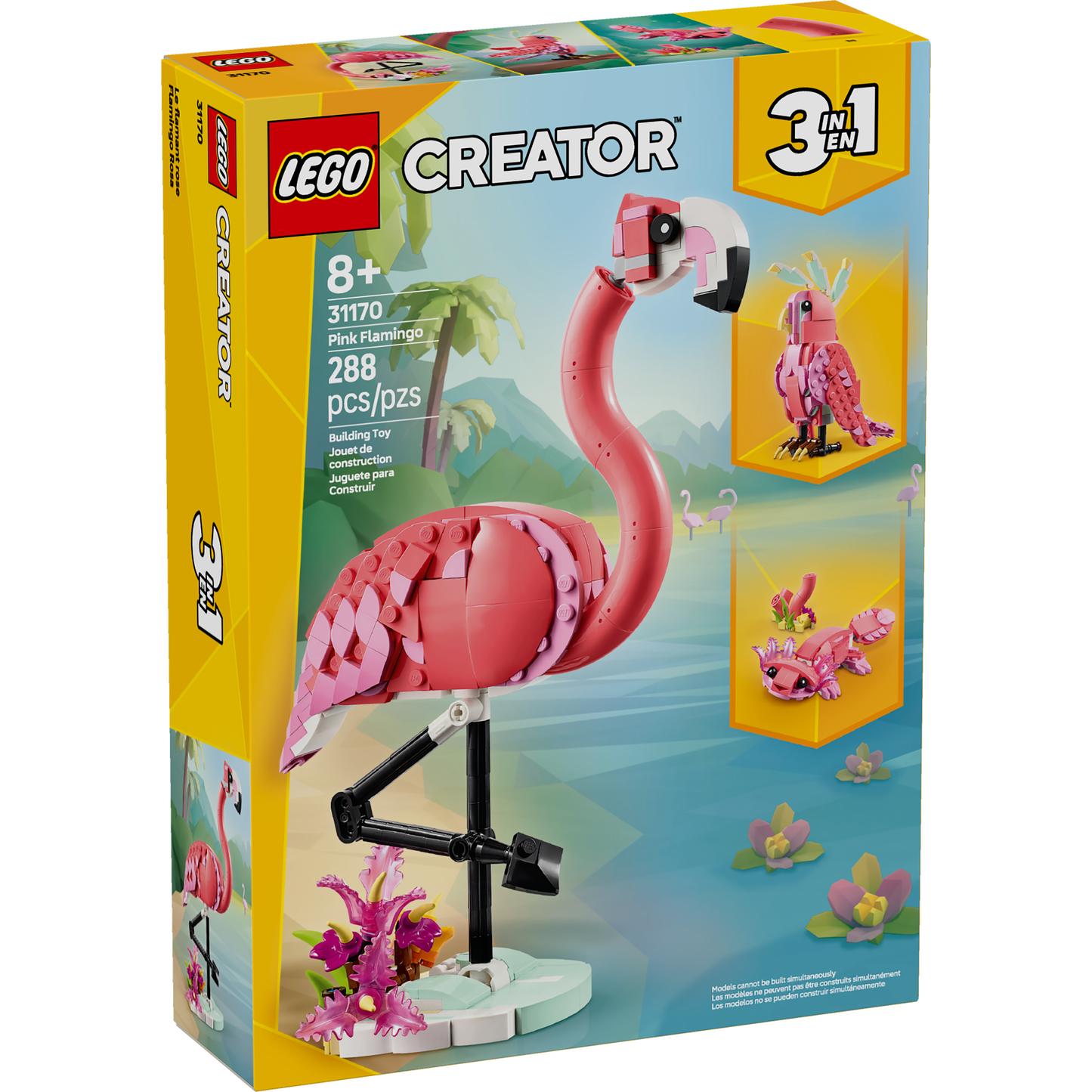Lego Creator Pink Flamingo