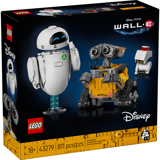 Lego Disney And Pixar WALL-E and Eve