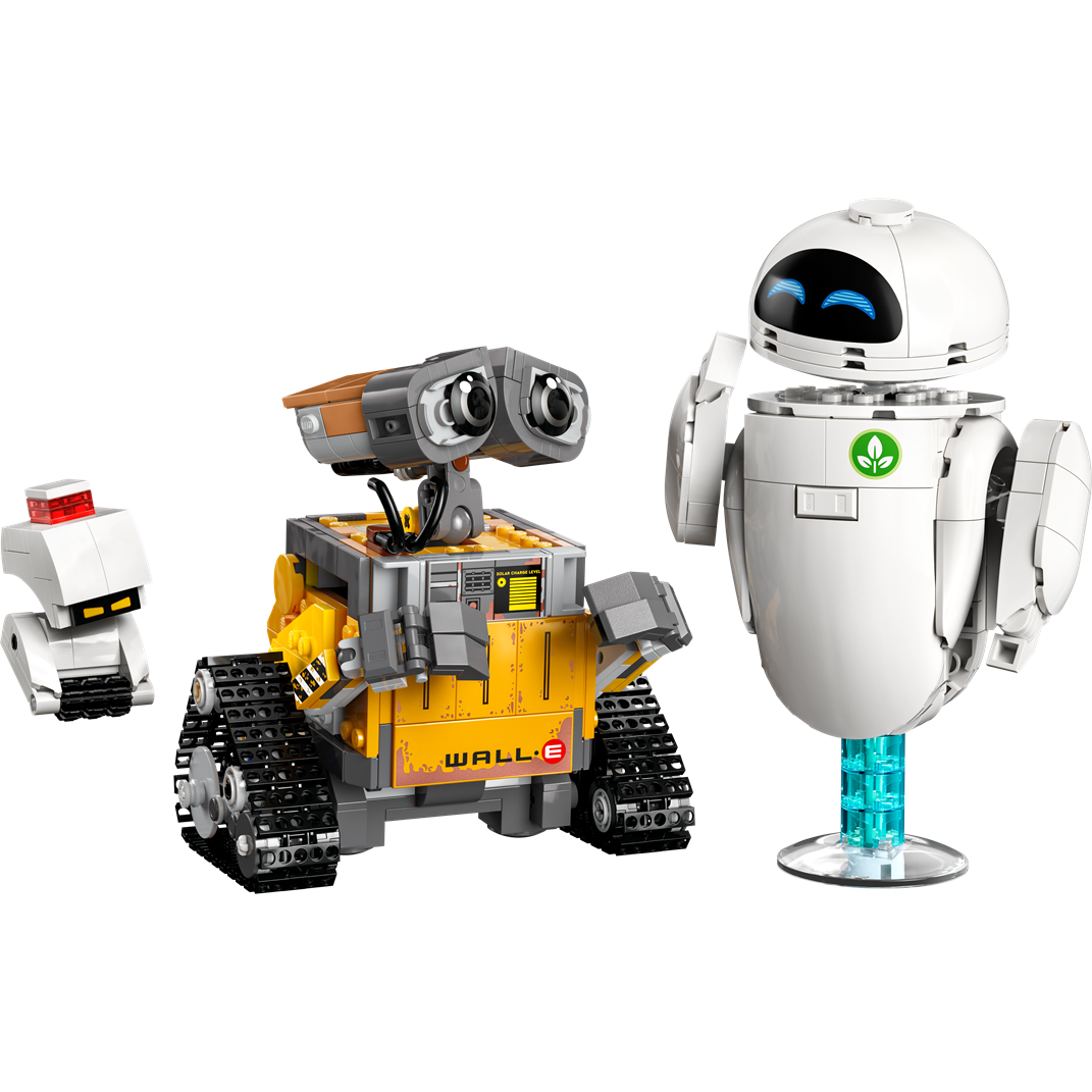 Lego Disney And Pixar WALL-E and Eve