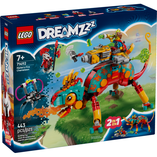 Lego DreamZzz Mateo's Fire Chameleon
