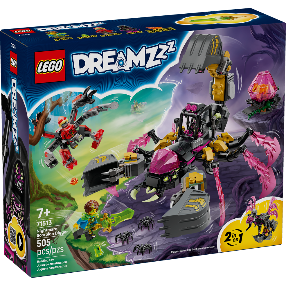 Lego Dreamzzz Nightmare Scorpion Digger