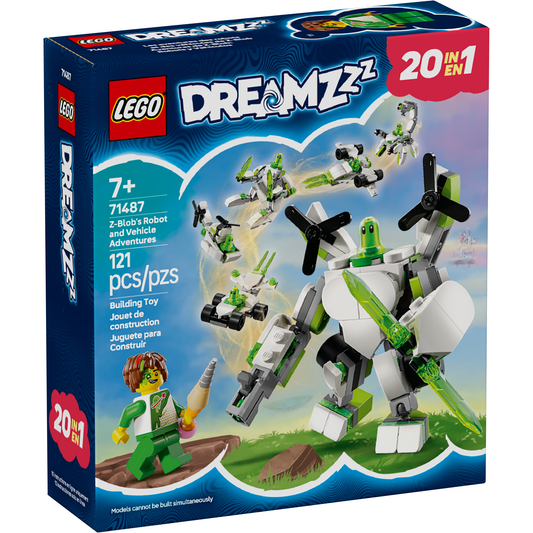 Lego Dreamzzz Z-Blob's Robot and Vehicle Adventure