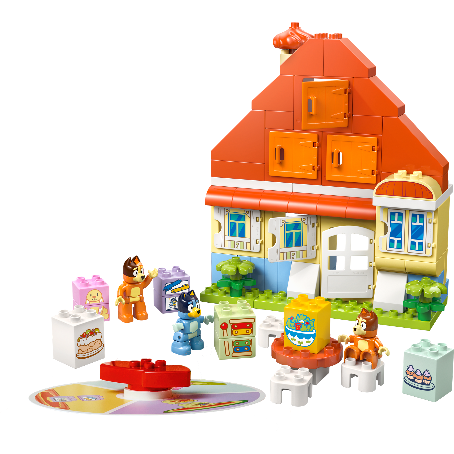 Lego Duplo Bluey's Family House with Memory Game