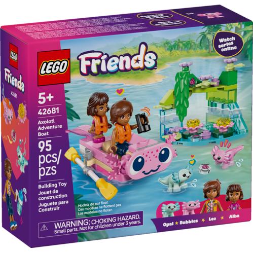 Lego Friends Axolotl Adventure Boat