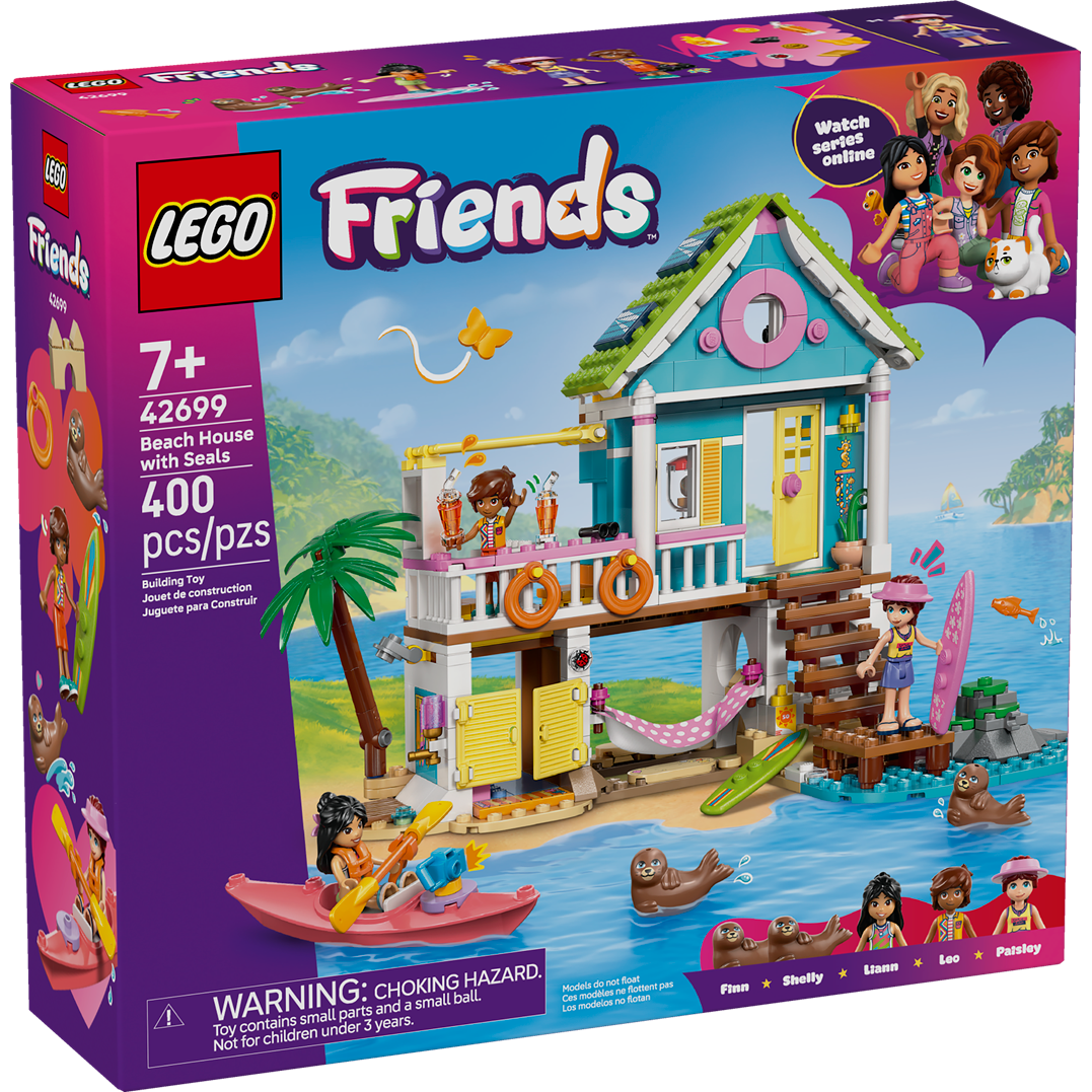 Lego Friends Beach House with Seals