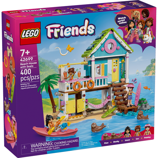 Lego Friends Beach House with Seals