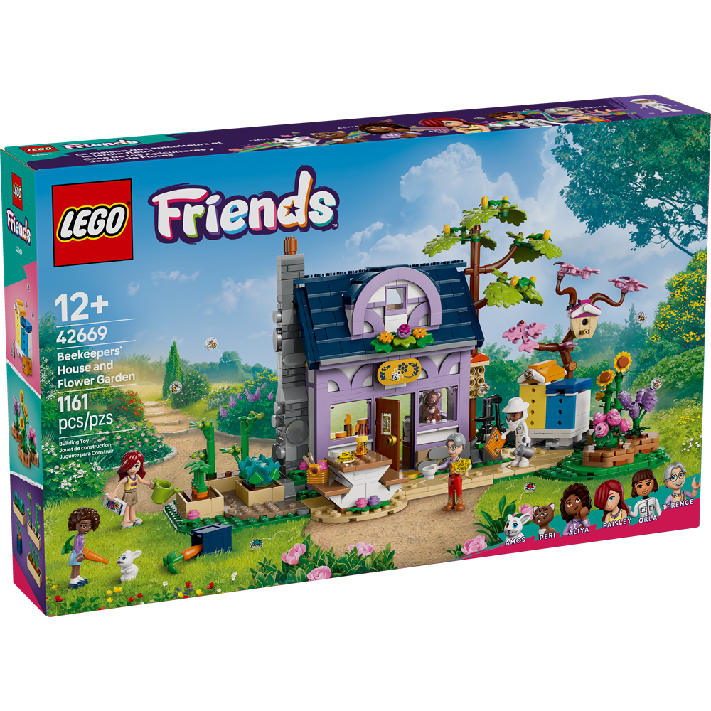 Lego Friends Beekeepers' House and Flower Garden