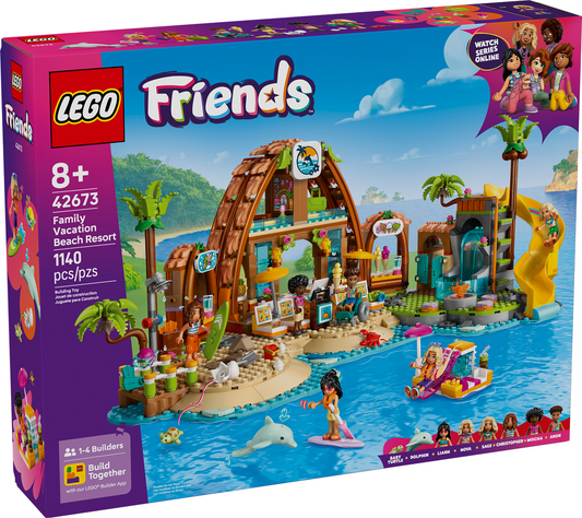 Lego Friends Family Vacation Beach Resort