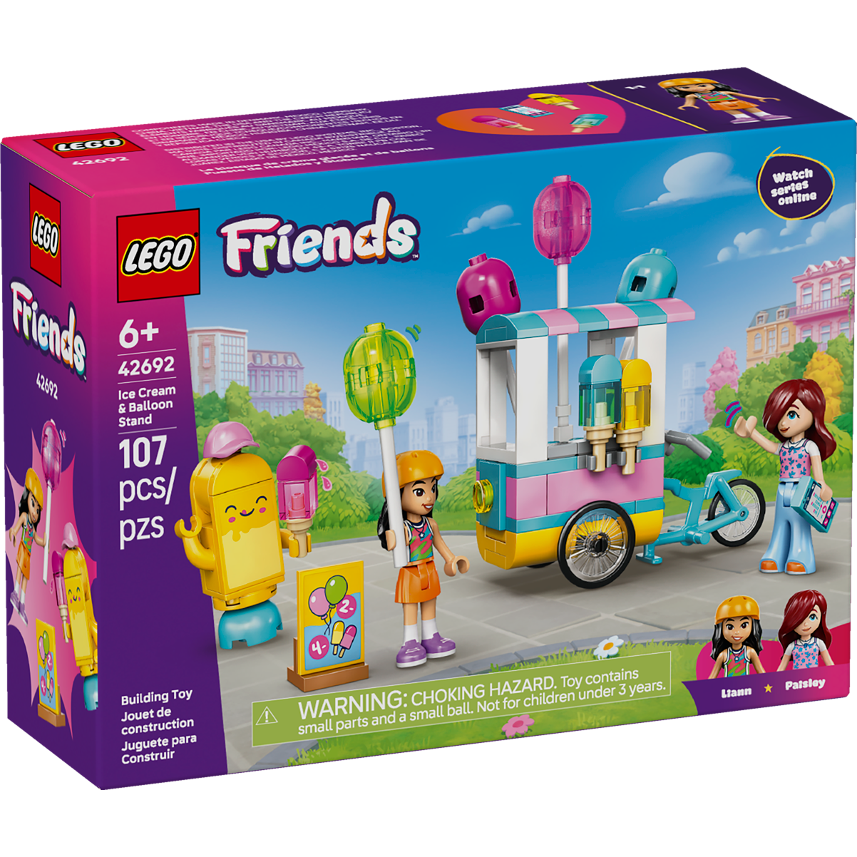 Lego Friends Ice Cream & Balloon Stand