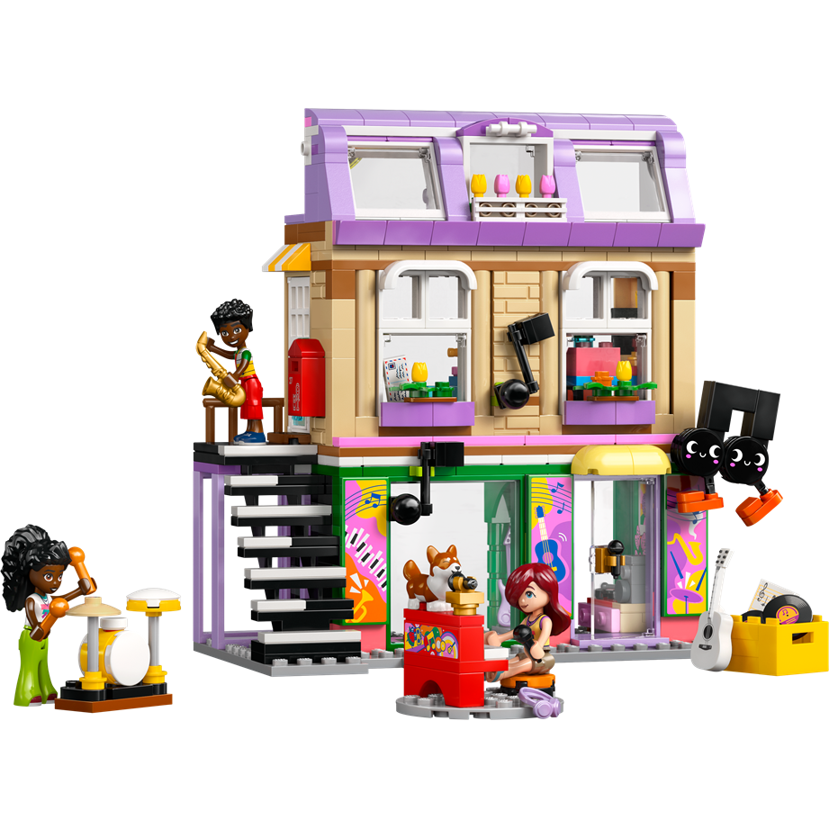 Lego Friends Music Store and Apartment