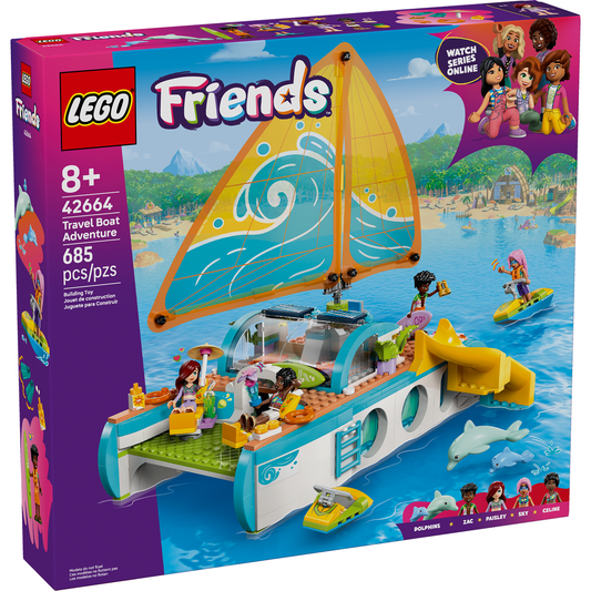 Lego Friends Travel Boat Adventure