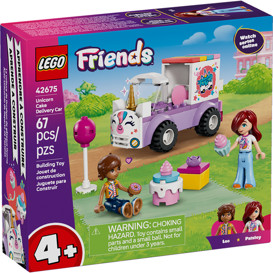 Lego Friends Unicorn Cake Delivery Car