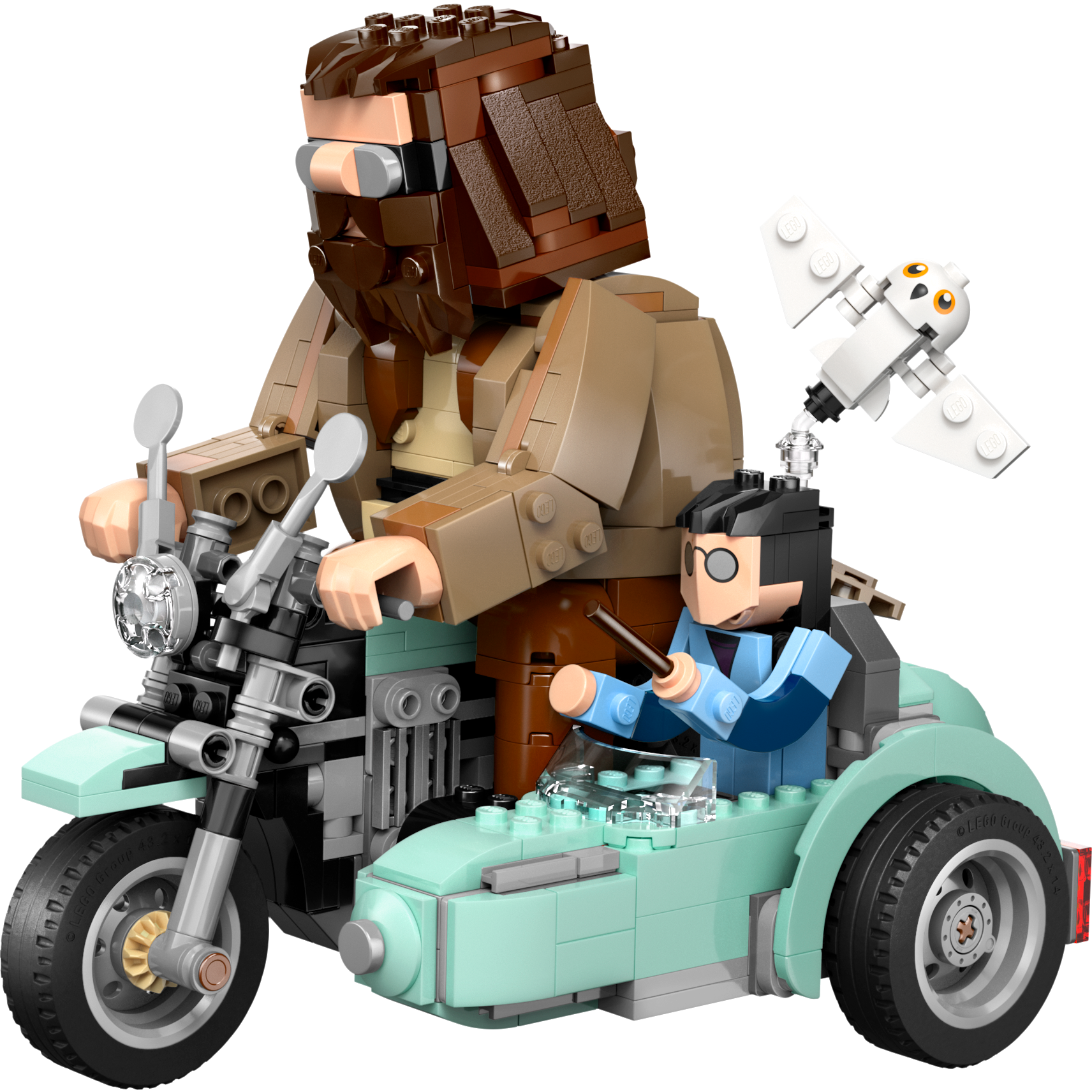 Lego Harry Potter Hagrid and Harry's Motorcycle Ride