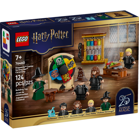 Lego Harry Potter Hogwarts Castle Sorting Hat Ceremony