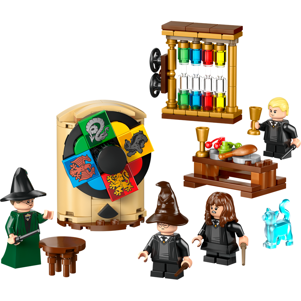 Lego Harry Potter Hogwarts Castle Sorting Hat Ceremony
