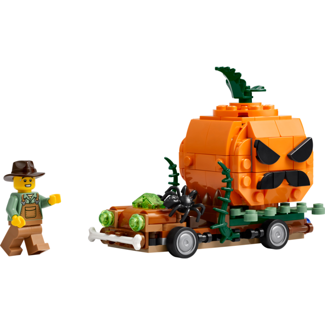 Lego Iconic Jack-O’-Lantern Pickup Truck