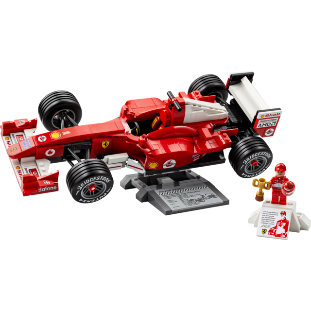 Lego Icons Ferrari F2004 & Michael Schumacher
