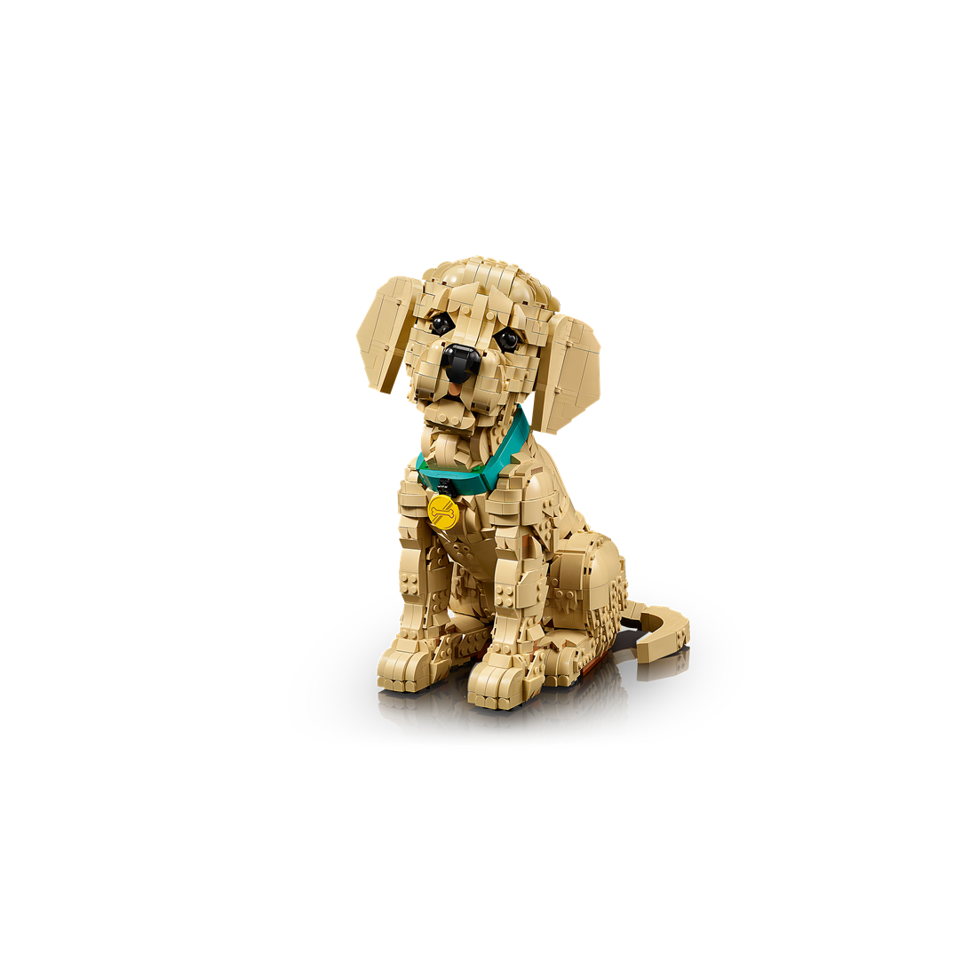 Lego Icons Golden Retriever Puppy
