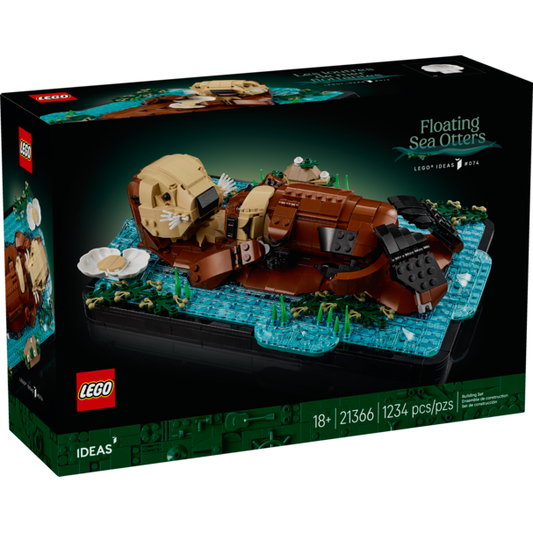 Lego Ideas Floating Sea Otters