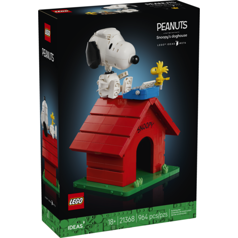 Lego Ideas Peanuts: Snoopy’s Doghouse