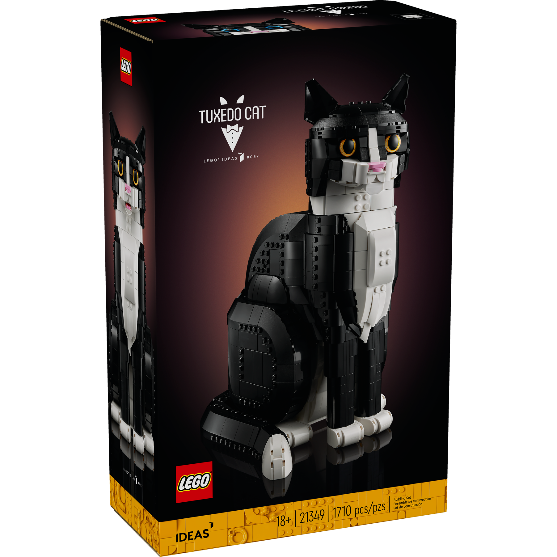 Lego Ideas Tuxedo Cat