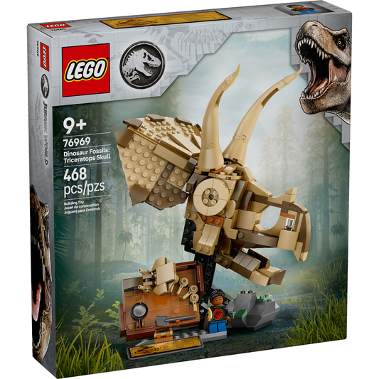 Lego Jurassic World Dinosaur Fossils: Triceratops Skull