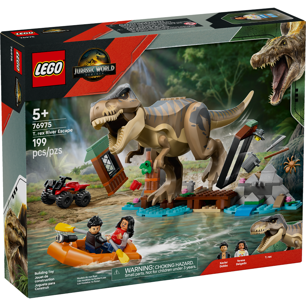 Lego Jurassic World T. Rex River Escape