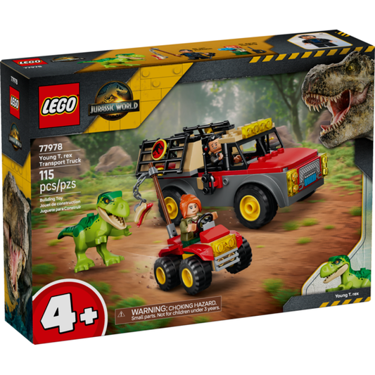 Lego Jurassic World Young T. rex Transport Truck