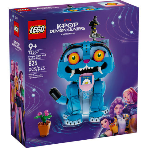 Lego Kpop Demon Hunters - Derpy Tiger and Sussie Bird