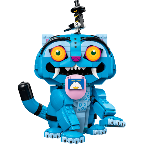 Lego Kpop Demon Hunters - Derpy Tiger and Sussie Bird