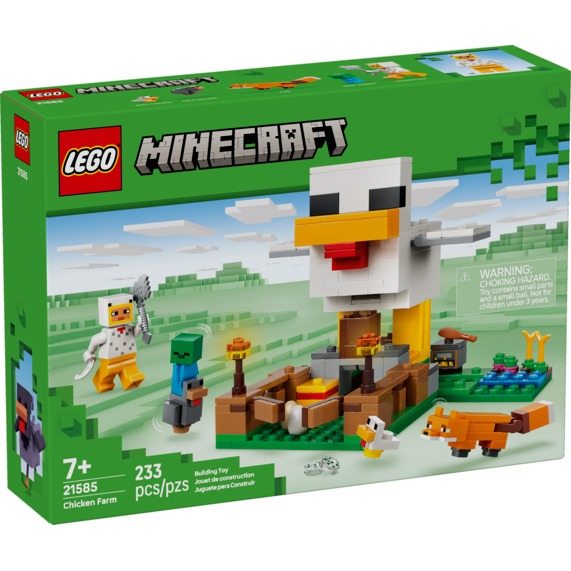Lego Minecraft Chicken Farm