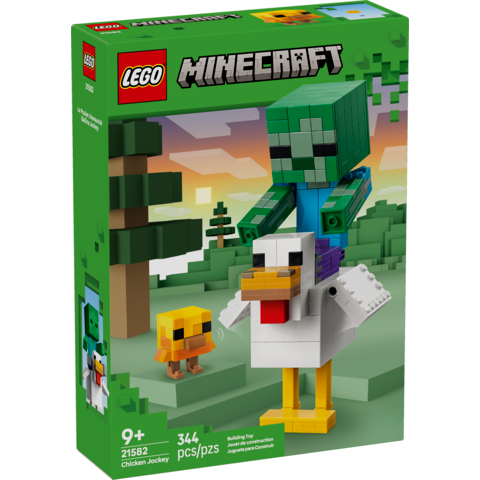 Lego Minecraft Chicken Jockey