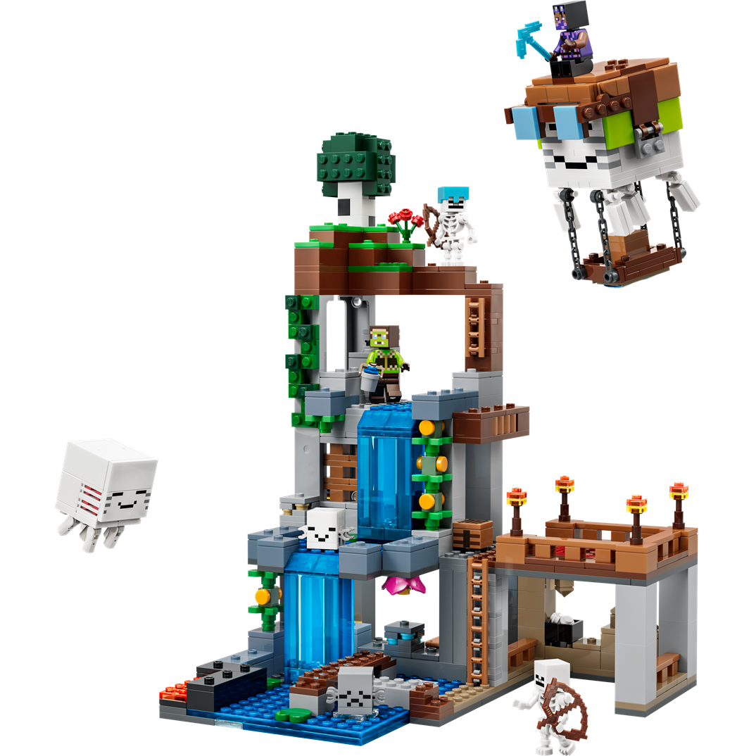 Lego Minecraft Ghast Station