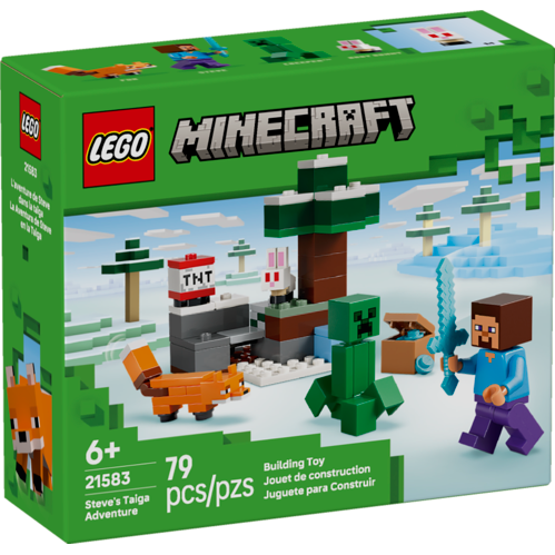 Lego Minecraft Steve's Taiga Adventure