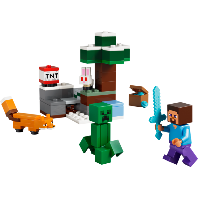Lego Minecraft Steve's Taiga Adventure