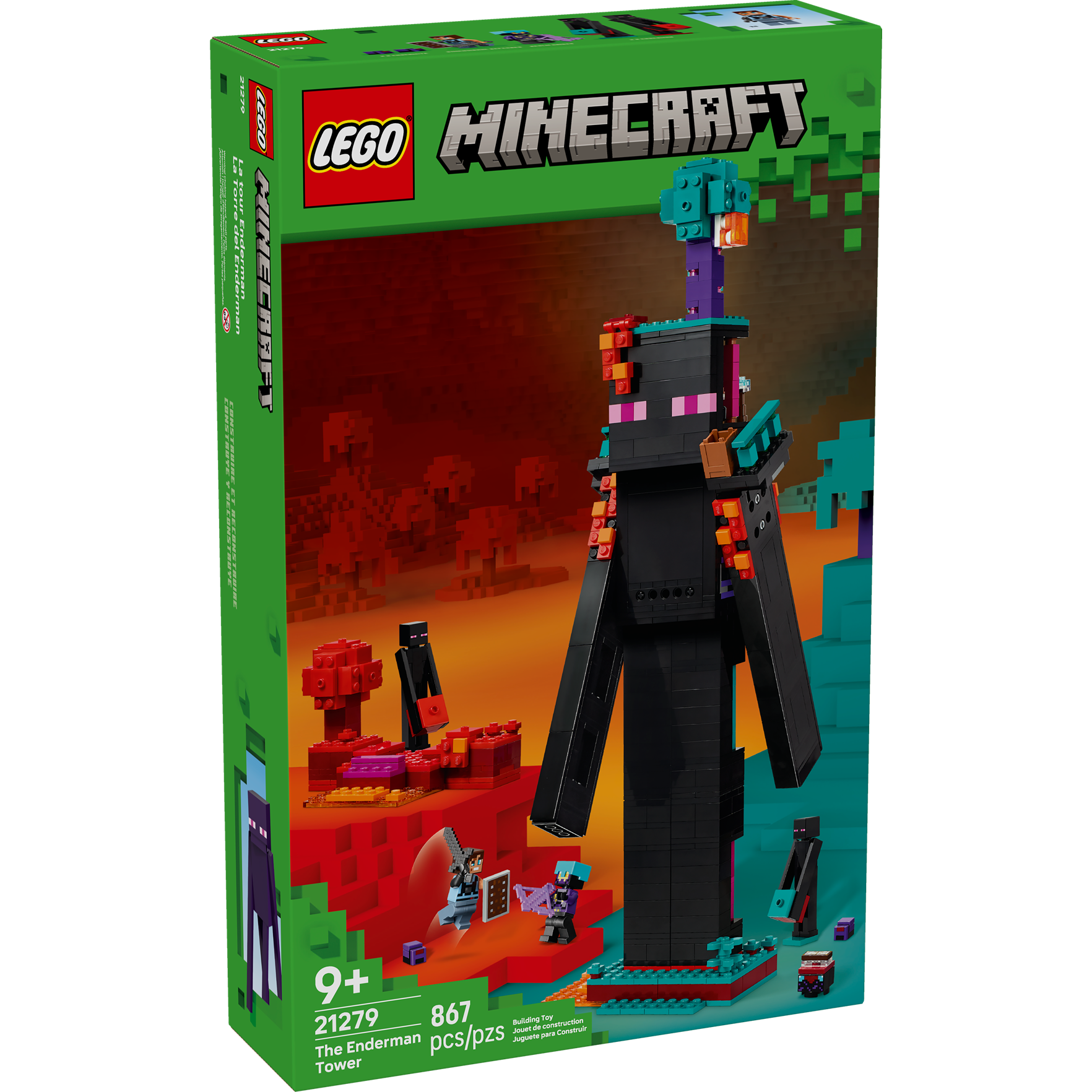 Lego Minecraft The Enderman Tower