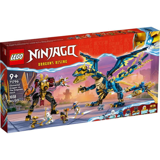 Lego Ninjago Elemental Dragon vs The Empress Mech
