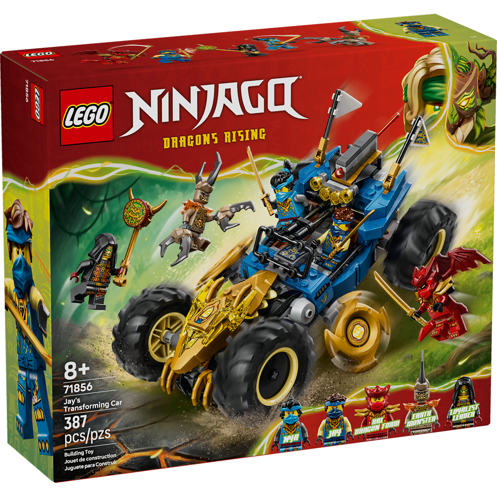 Lego Ninjago Jay's Transforming Car