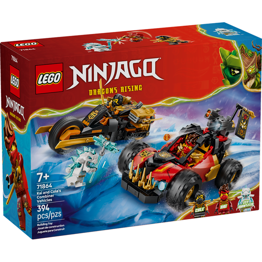 Lego Ninjago Kai and Cole’s Combiner Vehicles
