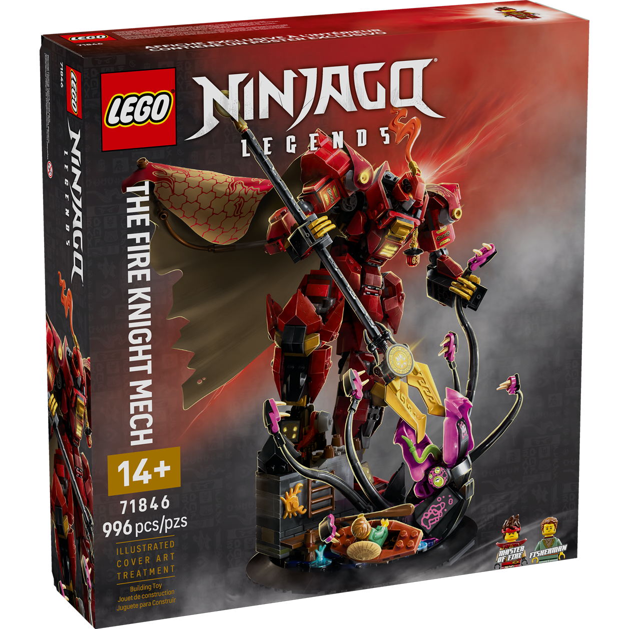 Lego Ninjago Legends The Fire Knight Mech
