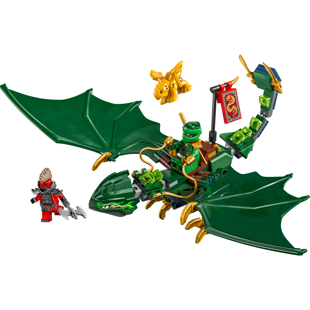 Lego Ninjago Lloyd's Green Forest Dragon