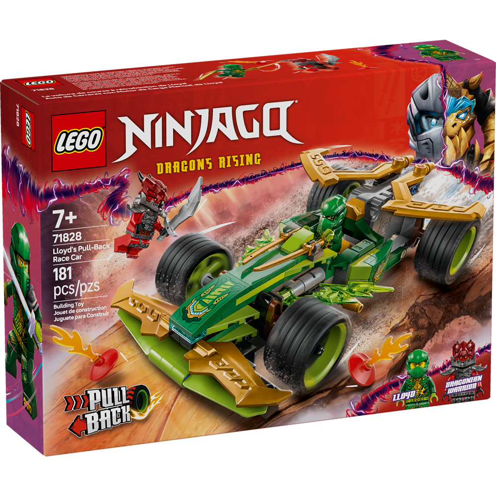 Lego Ninjago Lloyd's Pull-Back Race Car